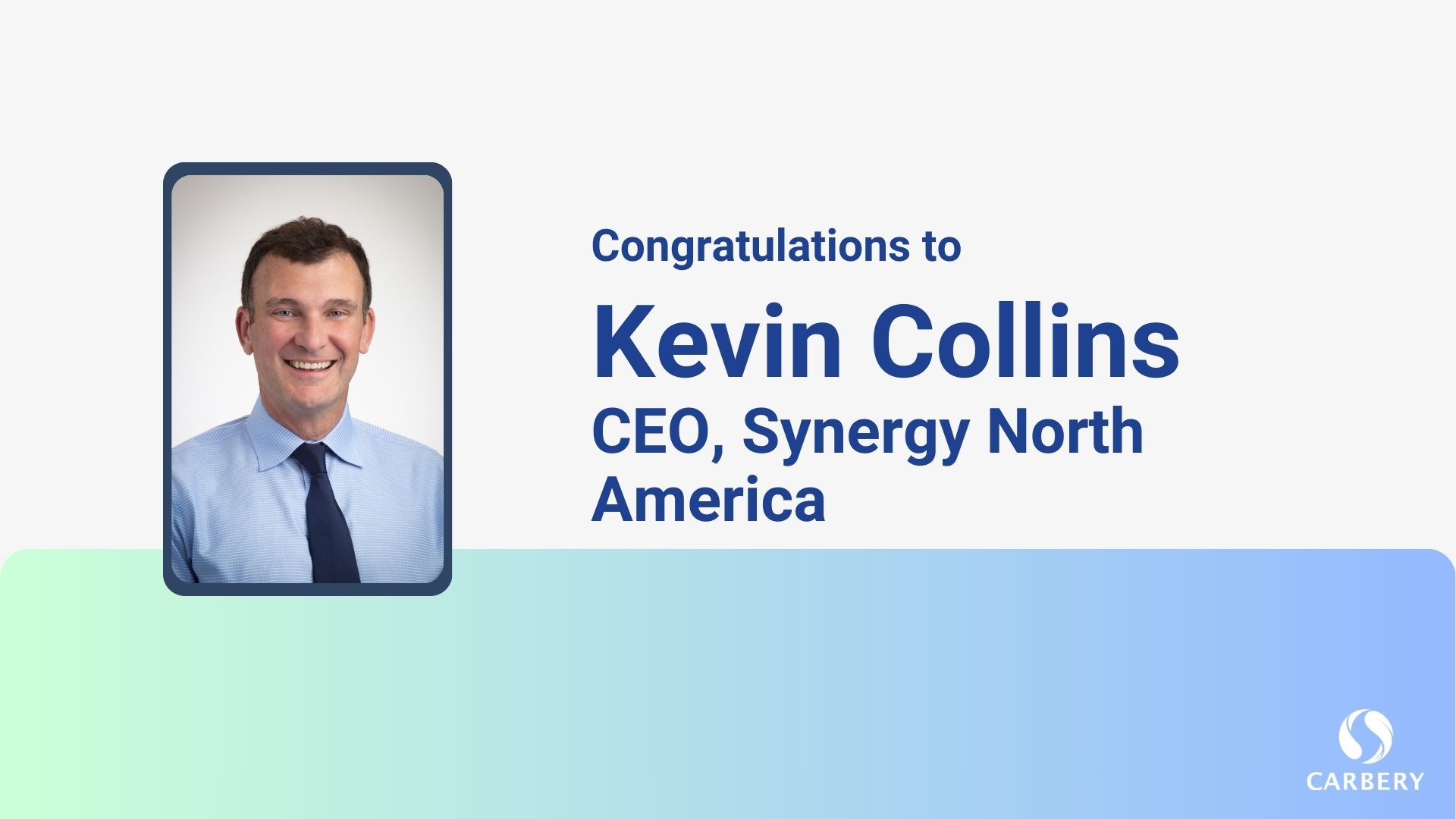 Kevin Collins Synergy North America CEO